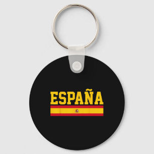 Chaveiro Presente Lembrança Fã de Futebol Bandeira Espanha 