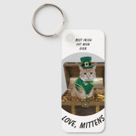 Chaveiro Presente Melhor Mãe Gato personalizado Foto e Nome