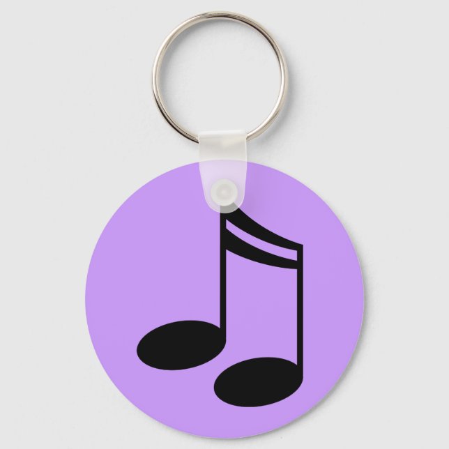 Chaveiro Presente Musical Notes (Frente)