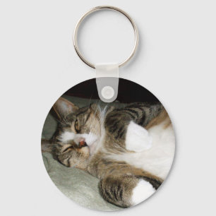 Chaveiro Presente para Amante de Gato Manx