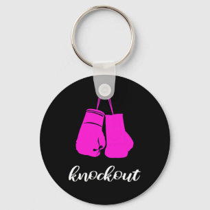 Chaveiro Presente para mulheres fãs de Kickboxer Knockout