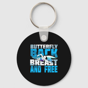 Chaveiro Presente para nadar para nadador