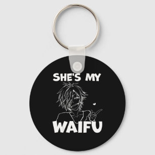 Chaveiro Presente para namorado casal engraçado anime Waifu