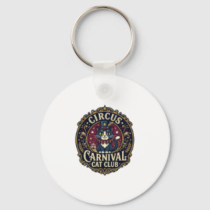 Chaveiro Presente para o Pai do Gato do Carnaval do Circo -