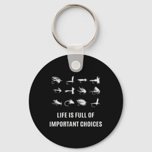Chaveiro Presente para Pescador de Mosca