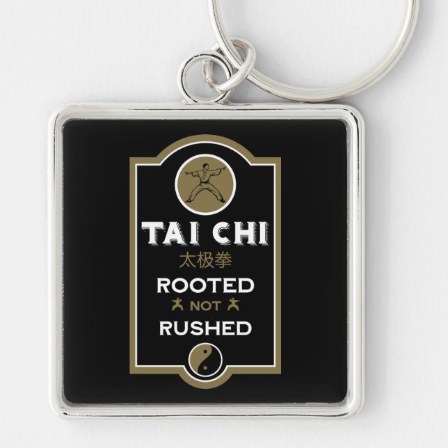 Chaveiro Presente para Praticante de Tai Chi (Frente)