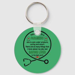 Chaveiro Presente paramédico. Isto Pertence A Um paramédico