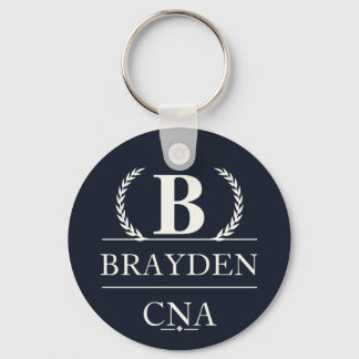 Chaveiro Presente Personalizado com Monograma para CNA