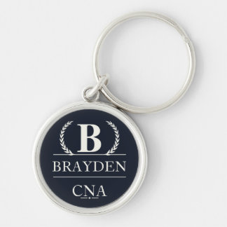 Chaveiro Presente Personalizado com Monograma para CNA