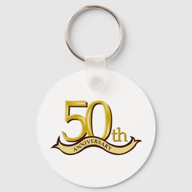 Chaveiro Presente personalizado de 50 anos (Frente)