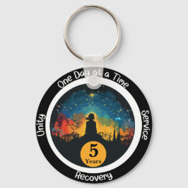Chaveiro Presente Personalizado de Marco de Sobriedade Sere