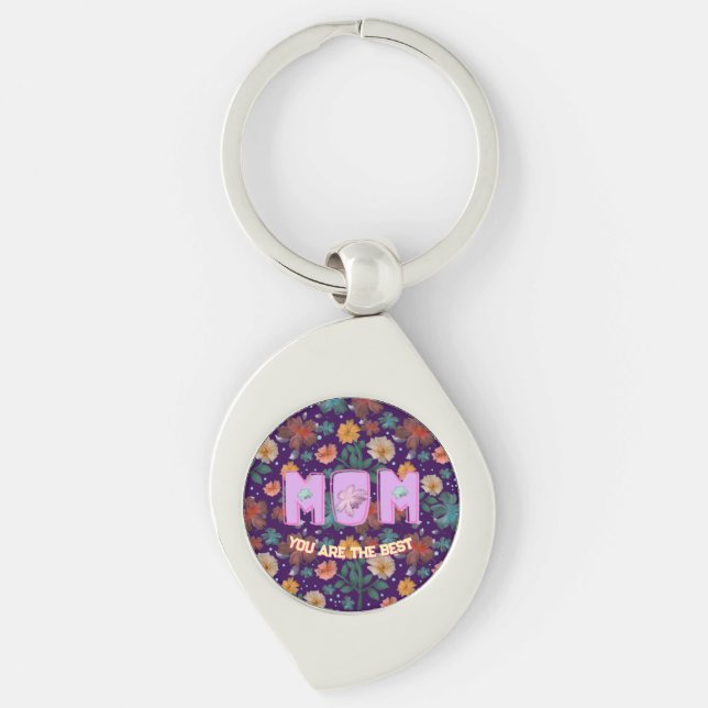 Chaveiro Presente personalizado e customizado para o dia da (Frente)