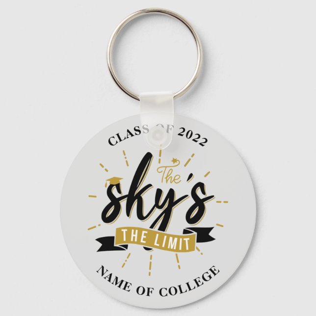 Chaveiro Presente Personalizado Graduado Senior (Frente)