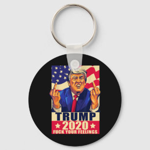 Chaveiro Presente Republicano Trump Dedo do Meio Para Seus