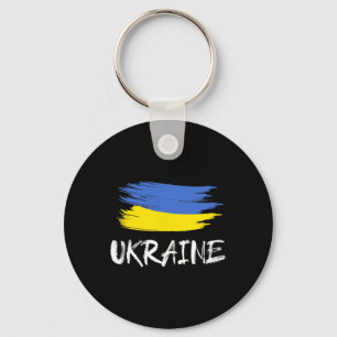 Chaveiro Presente Souvenir da Ucrânia Bandeira do País Ucra
