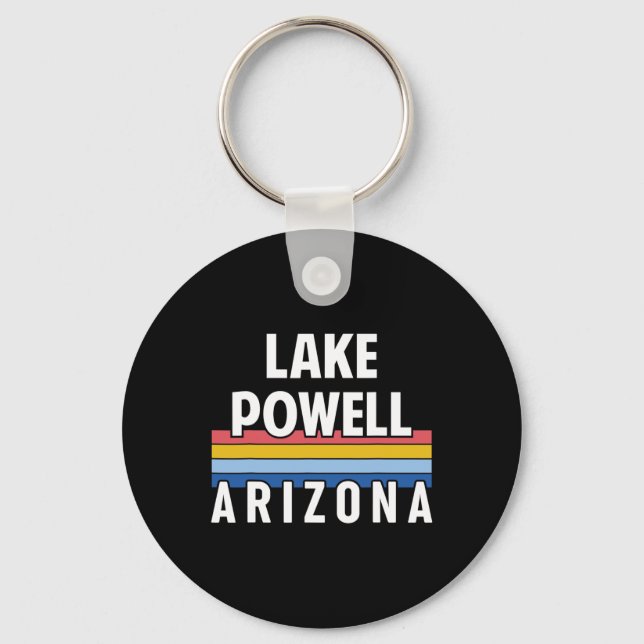 Chaveiro Presente Souvenir de Férias no Lago Powell do Ariz (Frente)
