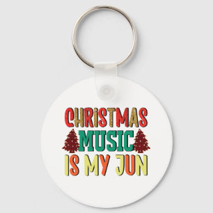 Chaveiro Presente Xmas Música De Natal É O Meu Jun