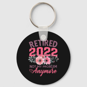 Chaveiro Presentes aposentados de 2022 para mulheres 2022 e