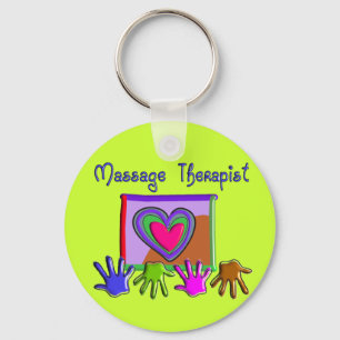 Chaveiro Presentes artísticas Funky do design do terapeuta