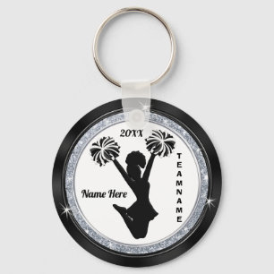 Chaveiro Presentes baratos brancos e de prata pretos do