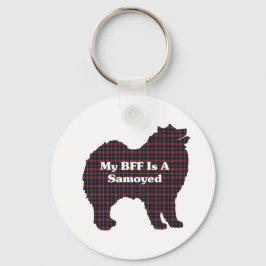 Chaveiro Presentes BFF Samoyed