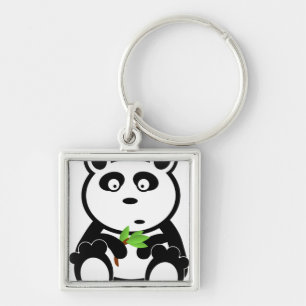 Chaveiro Presentes brancos do destino do preto do urso de p