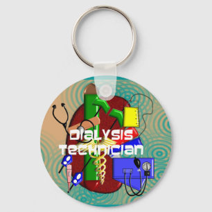 Chaveiro Presentes da arte do técnico da diálise