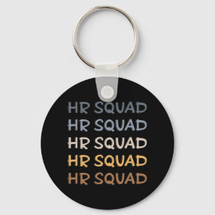 Chaveiro Presentes da Equipe de Recursos Humanos no Esquadr