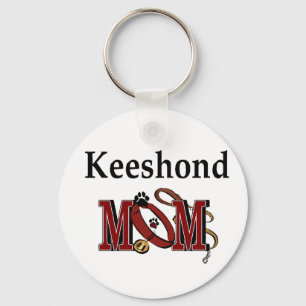 Chaveiro Presentes da mãe Keeshond