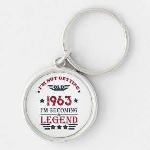 Chaveiro Presentes de 60 anos personalizados