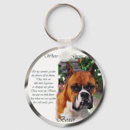 Chaveiro Presentes de Arte Canina Boxer