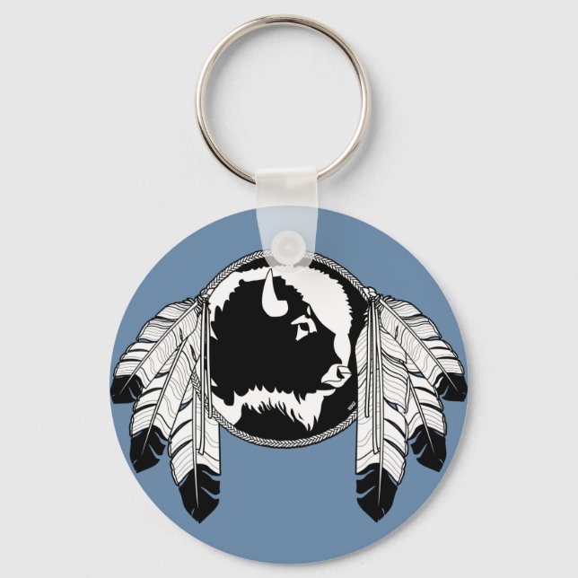 Chaveiro Presentes de Arte da Vida Selvagem das Primeiras N (Frente)