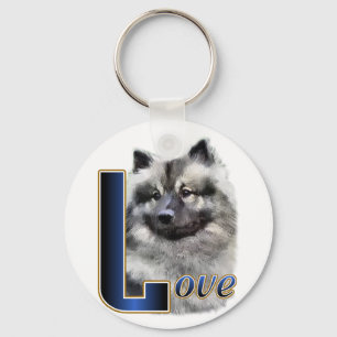 Chaveiro Presentes de Arte de Keeshond