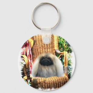 Chaveiro Presentes de Arte Pekingese