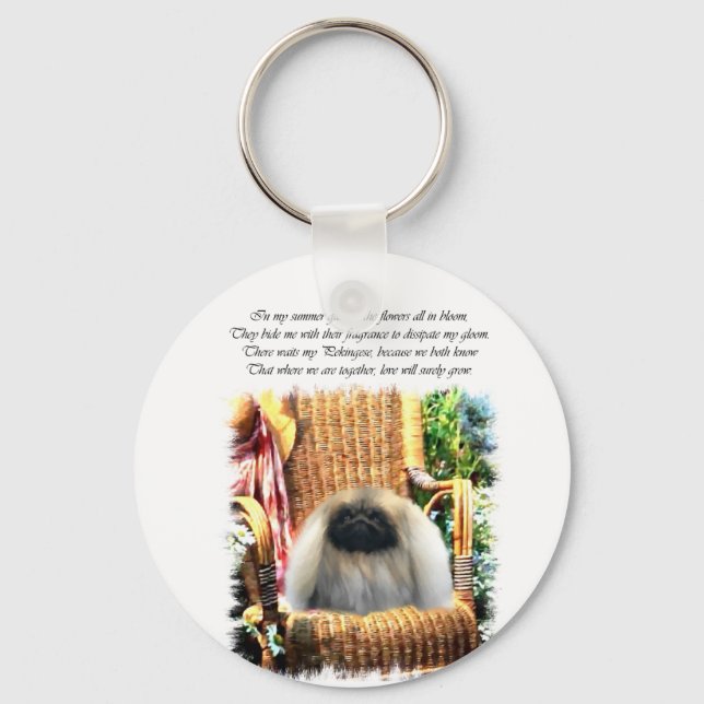 Chaveiro Presentes de Arte Pekingeses (Frente)