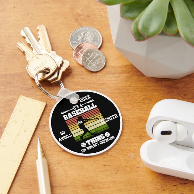 Chaveiro Presentes de basebol É uma coisa de beisebol que v (Mesa)