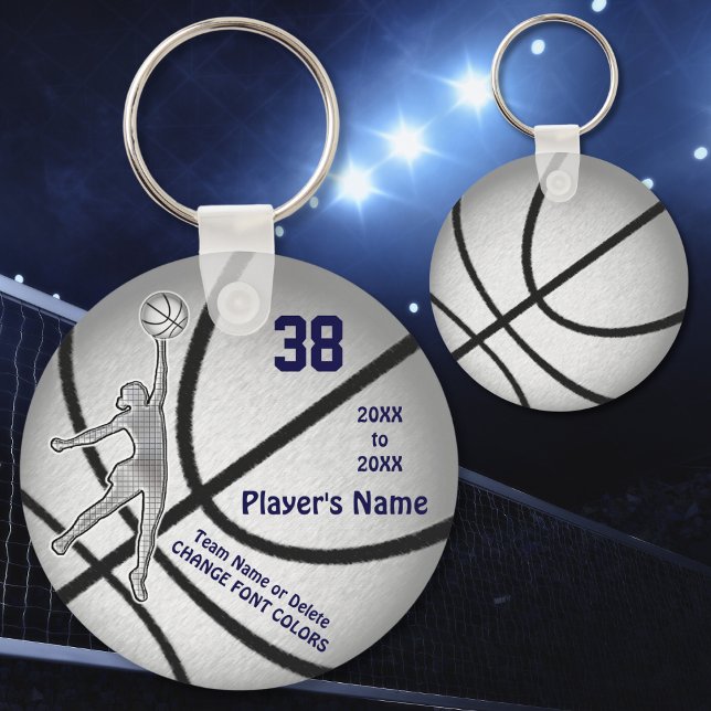 Chaveiro Presentes de basquete para raparigas baratas, 4 ca (Personalized Volleyball Bag Tags. Personalised Volleyball Keychains. Cheap volleyball gifts for girl)