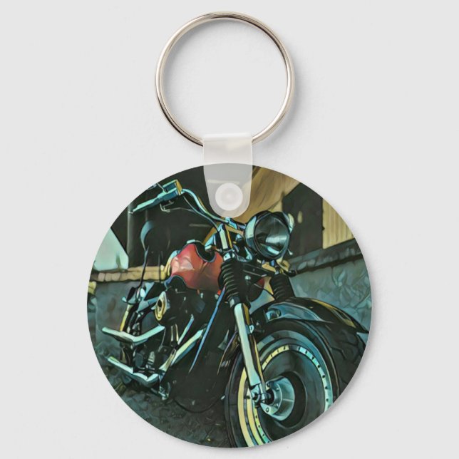 Chaveiro Presentes de Biker (Frente)