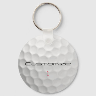 Chaveiro Presentes de Bolas de Golfe Personalizadas Série A