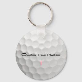 Chaveiro Presentes de Bolas de Golfe Personalizadas Série S