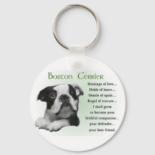 Chaveiro Presentes de Boston Terrier