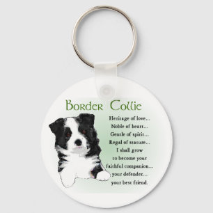 Chaveiro Presentes de Collie de Borda