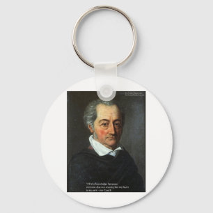 Chaveiro Presentes de Cotações "Verdade" de Goethe Camiseta