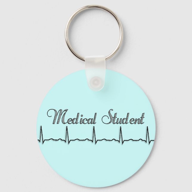 Chaveiro Presentes de Design QRS para Estudantes Médicos (Frente)