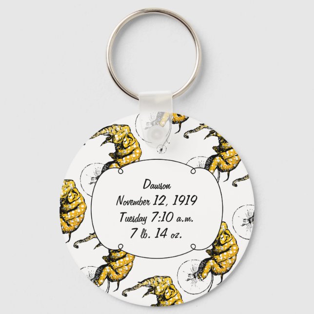 Chaveiro Presentes de elefante de circo (Frente)