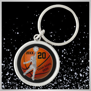 Chaveiro Presentes de Equipe Personalizada de Basquete para