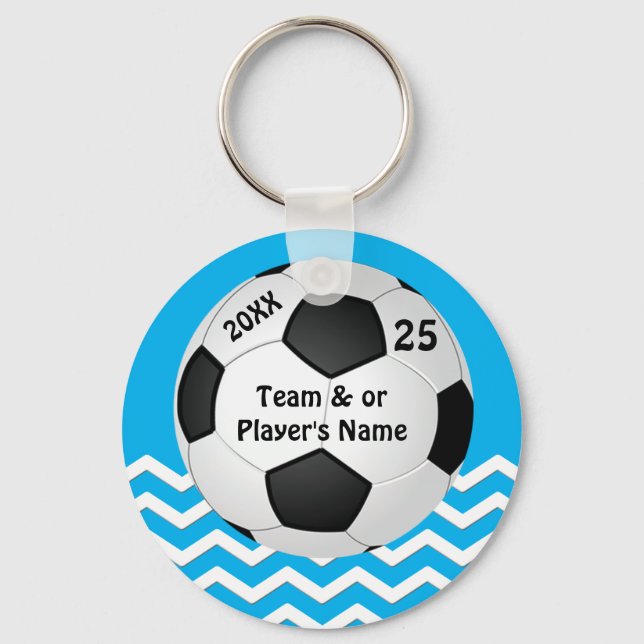 Chaveiro Presentes de futebol baratos personalizados Chevro (Frente)