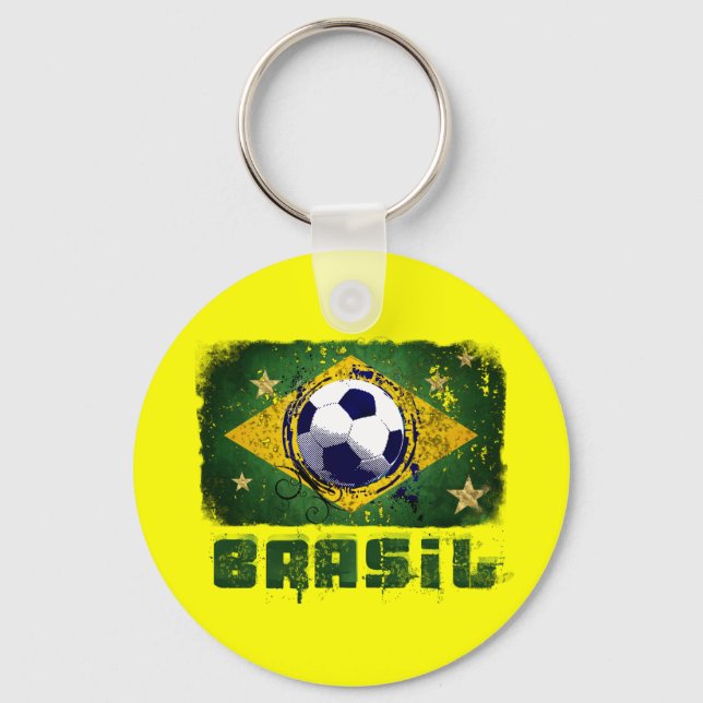 Chaveiro Presentes de futebol do Brasil (Frente)