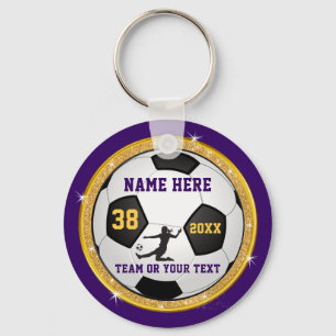 Chaveiro Presentes de Futebol Personalizados Baratos Roxo D