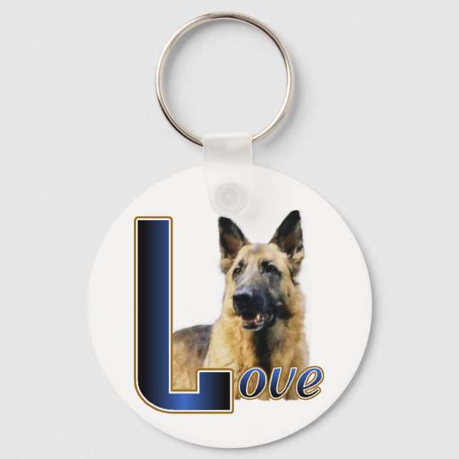 Chaveiro Presentes de german shepherd (Frente)